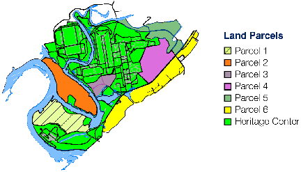 CROET's map of 'land becoming available for lease.'